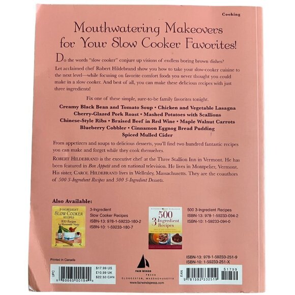 3-Ingredient Slow Cooker Comfort Foods: 200 Recipes for Flavorful Favorites - Picture 2 of 3